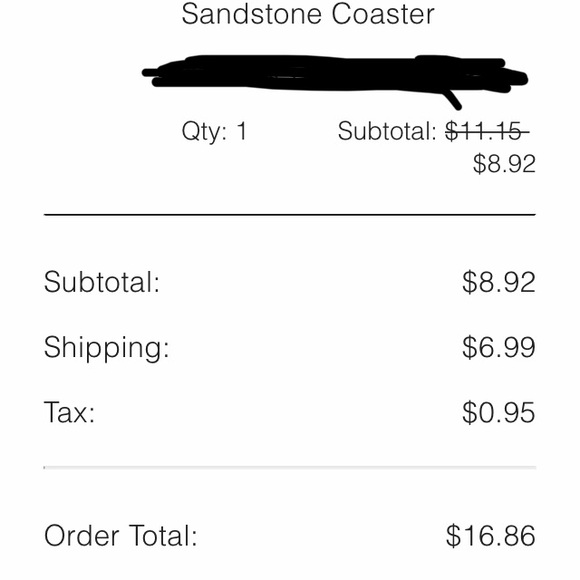 NWOT Coaster - Picture 4 of 4